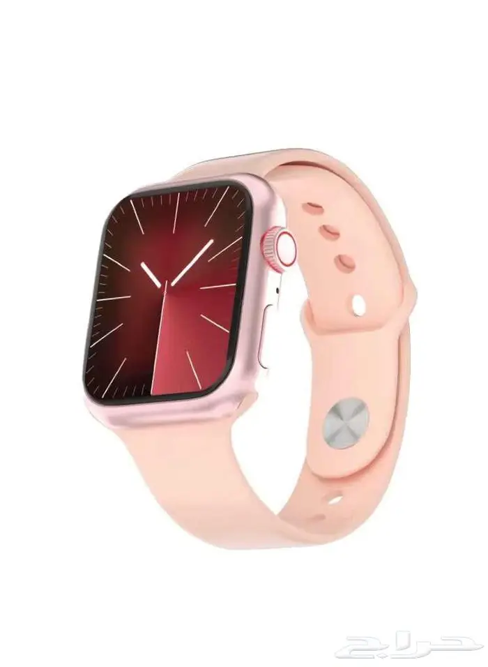 (جديد)ساعة آبل 45 مل بينك - Apple Watch 9 GPS 45mm Pink 7