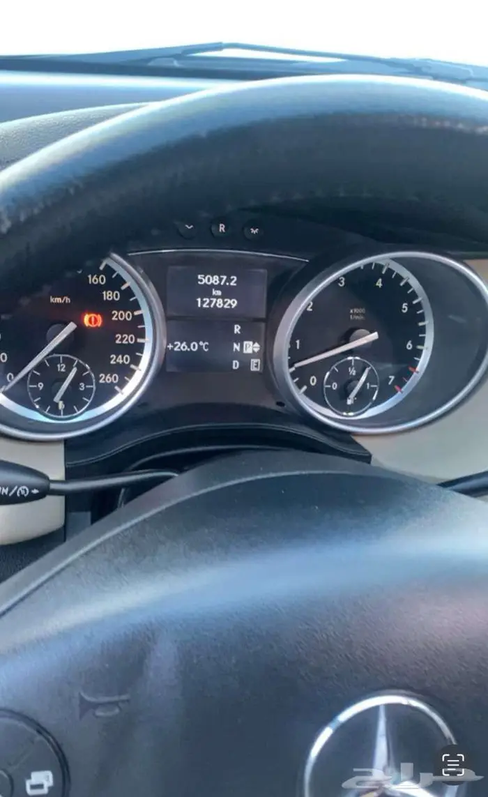 مرسيدس R 350 2013 الممشى  130 ألف كيلو 1