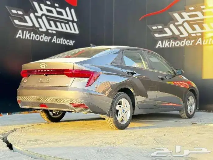 هونداي اكسنت فليت 2026 لدى الخضر للسايارت 1