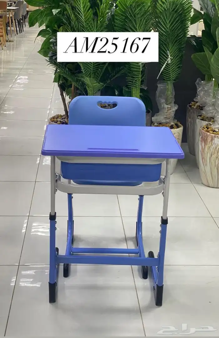 جديد طاولة مدرسة خشب كلو ألوان متوفر 8