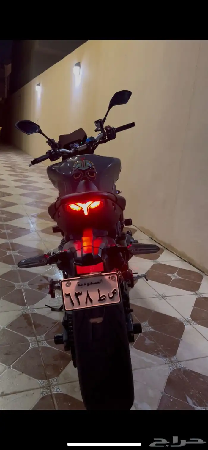 ياماها ام تي او ناين ستريت فايتر مخزن Yamaha MT-09 Naked 3
