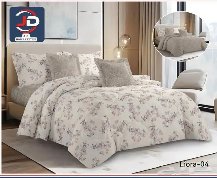 أطقم لحافات ومفارش سرير 47