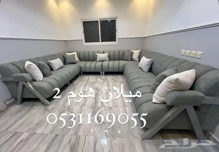 تنجيد تفصيل كنب مساند جلسة 1