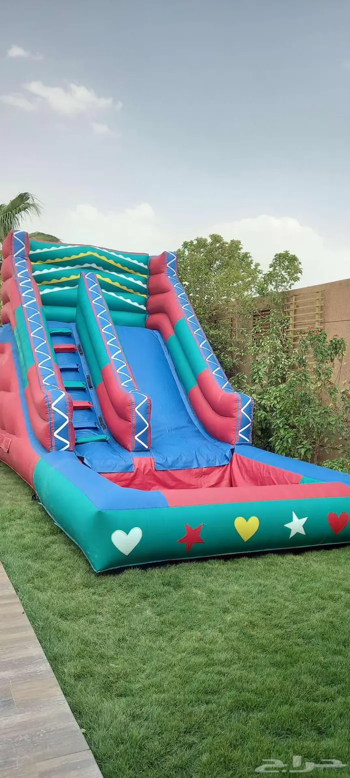 إيجار نطيطات زحليقه مائيه ملعب صابوني 5