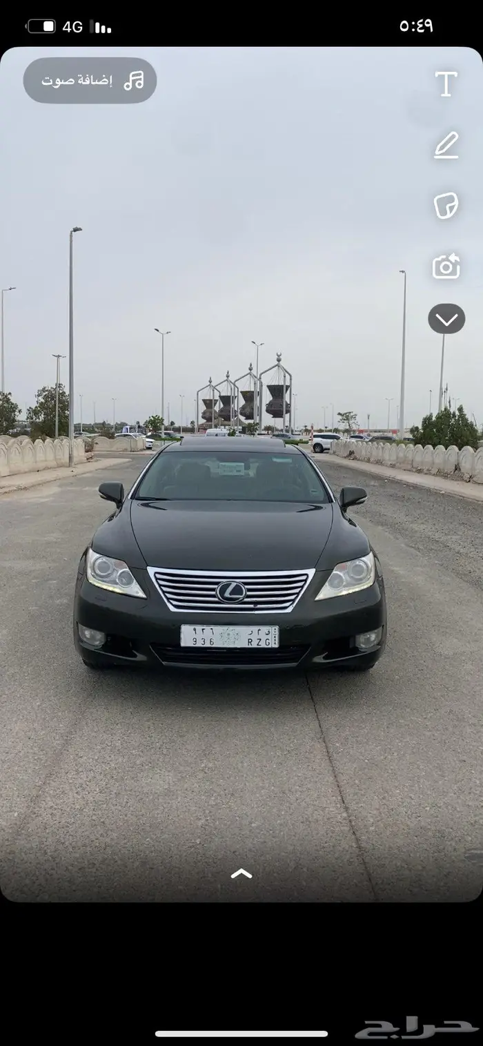 لكزس 460 Lلارج سعودي اعلى فئه عشبي 9