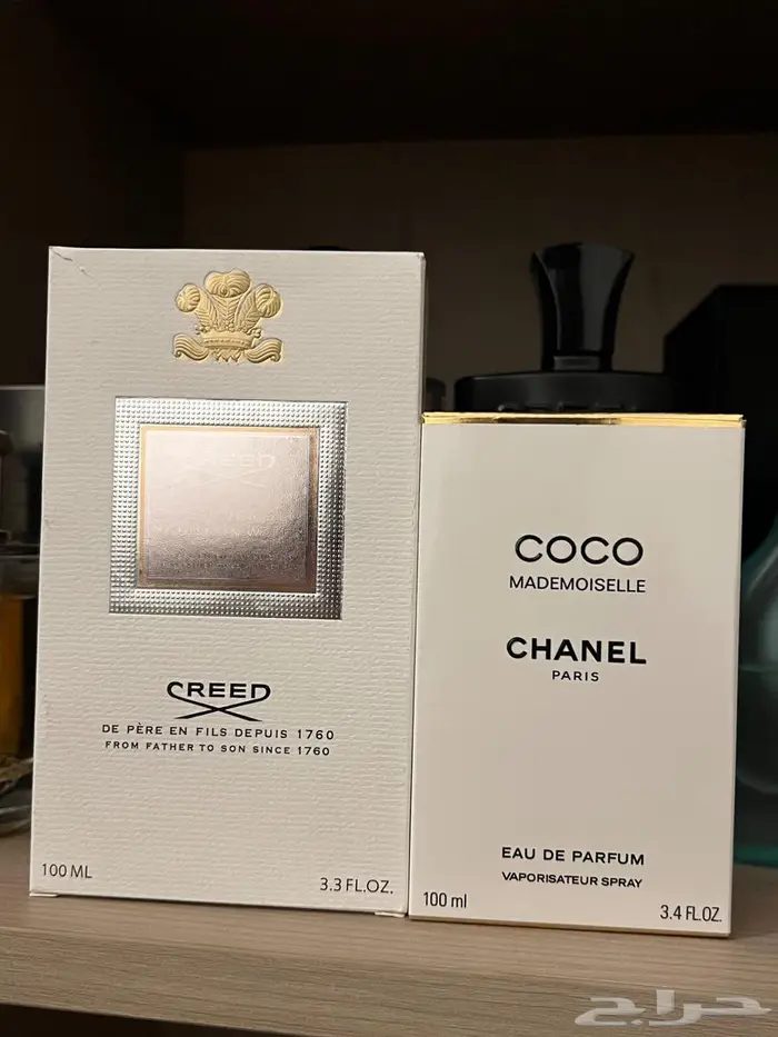 عطر كريد الابيض و كوكو شانيل   بكج 0