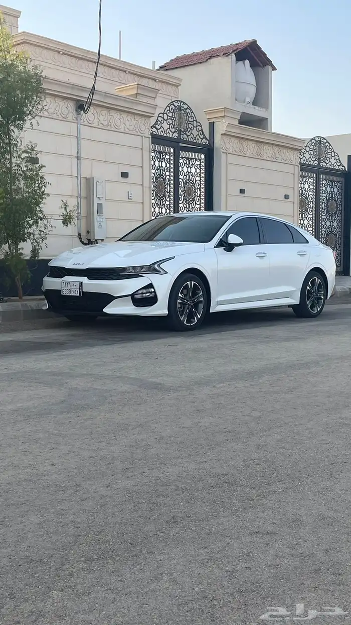 كيا K5 ابيض شرط 2