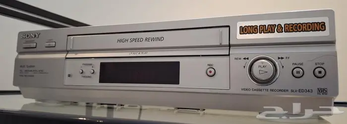 Sony VCR SLV-ED343 مشغل و مسجل في اتش اس 0