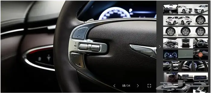 GV70 (بنزين) 2023 Signature 12