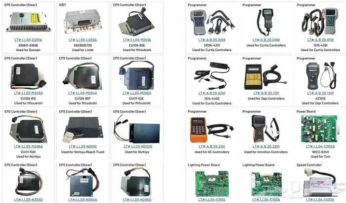 قطع غيار الرافعات الشوكية أرخص من الوكالة Forklift parts 20
