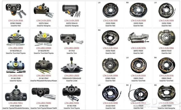 قطع غيار الرافعات الشوكية أرخص من الوكالة Forklift parts 7