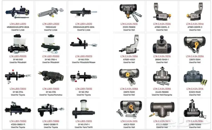 قطع غيار الرافعات الشوكية أرخص من الوكالة Forklift parts 30