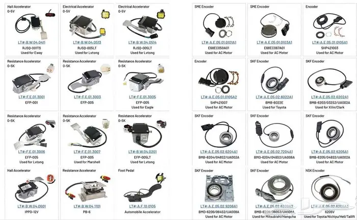 قطع غيار الرافعات الشوكية أرخص من الوكالة Forklift parts 21