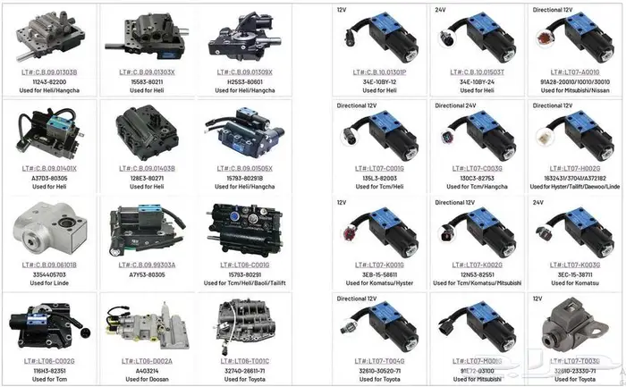 قطع غيار الرافعات الشوكية أرخص من الوكالة Forklift parts 11