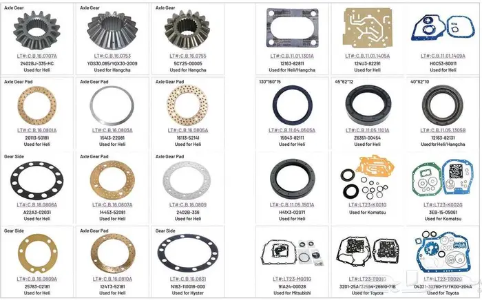 قطع غيار الرافعات الشوكية أرخص من الوكالة Forklift parts 9