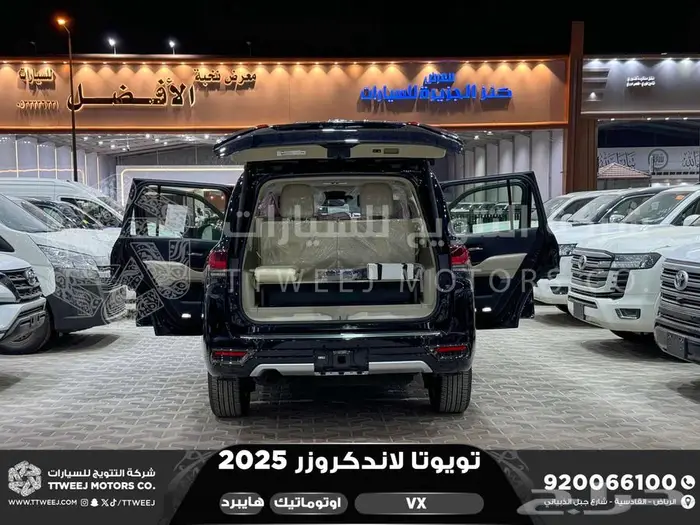 لاندكروزر في اكس فل اسود هايبرد 2025 اقل سعر كاش واقساط 34