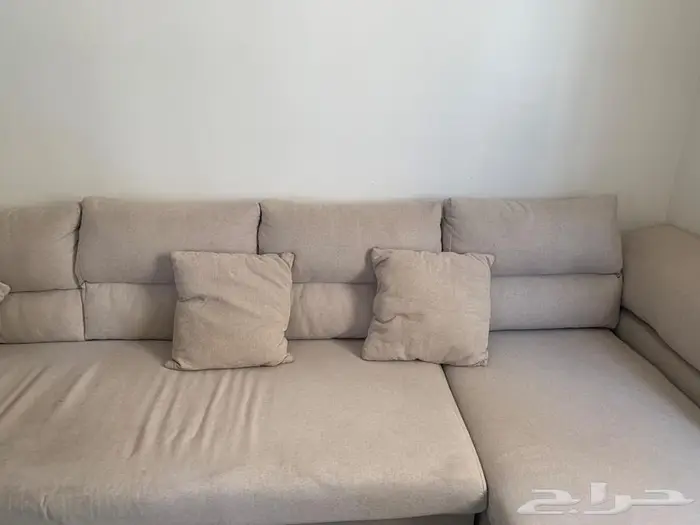 كنب حرف L خمسه متر استعمال نظيف ومريح 1