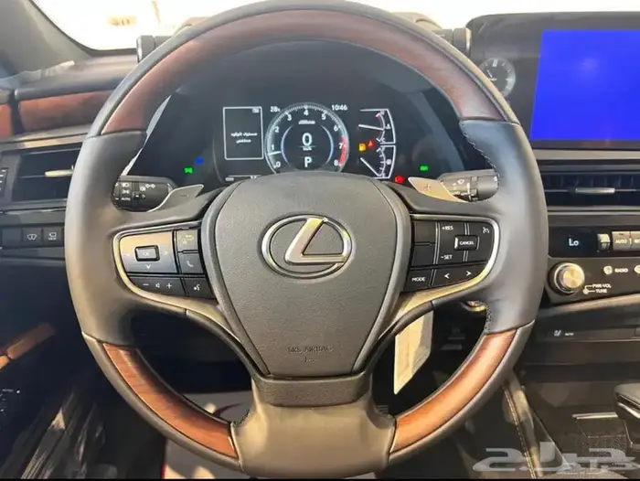 لكزس es350cc نص فل بنزين 6 سلندر سعودي 2025 6