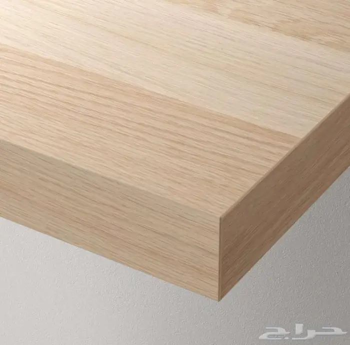 رف خشبي جداري 2