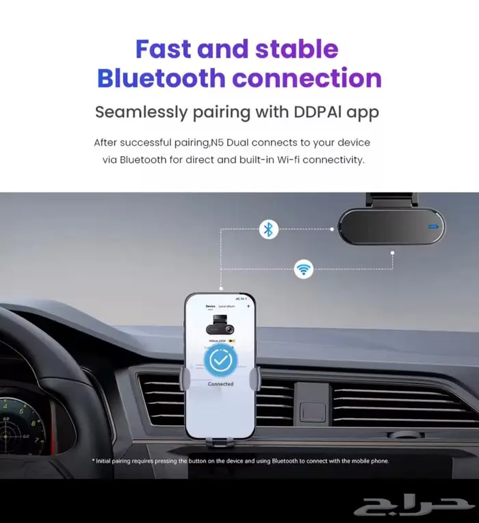 داش كام DDPAI N5 4K الرائعه والمميزه 3