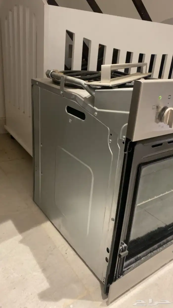 فرن تيرم بلت إن غاز 60 60 سم إيطالي استيل مستعمل 1