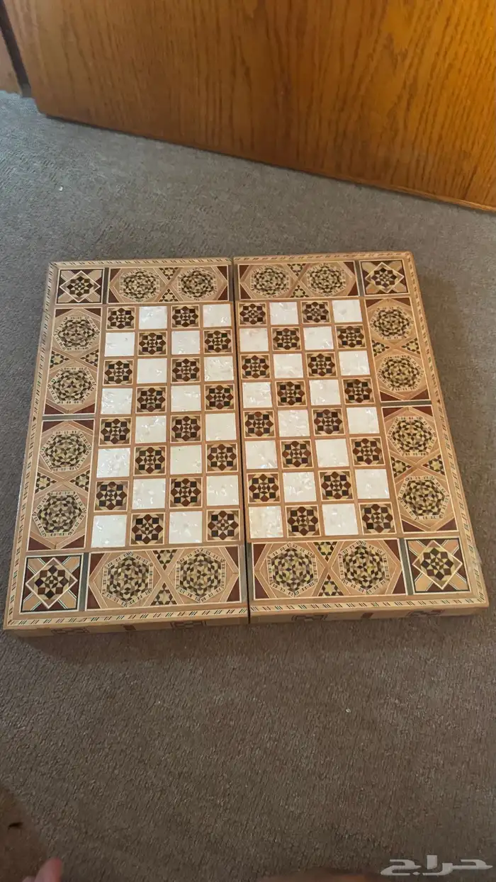 طاولة زهر و شطرنج دمشقية 5