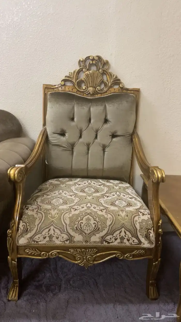 كنب ثلاث قطع فاخر 3