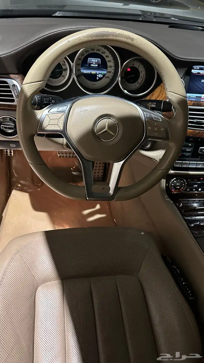 مرسيدس CLS500 موديل 2013 قراءة العداد 100 الف كيلو متر 30