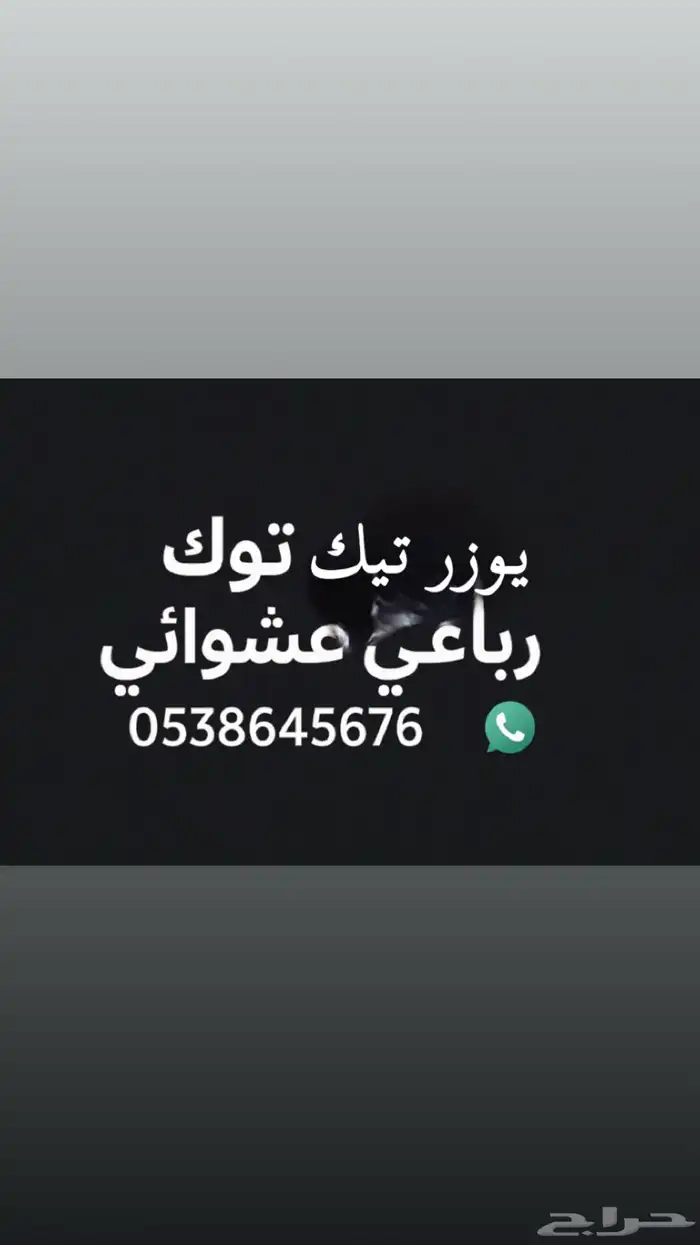 يوزرات تيك ورشق 0