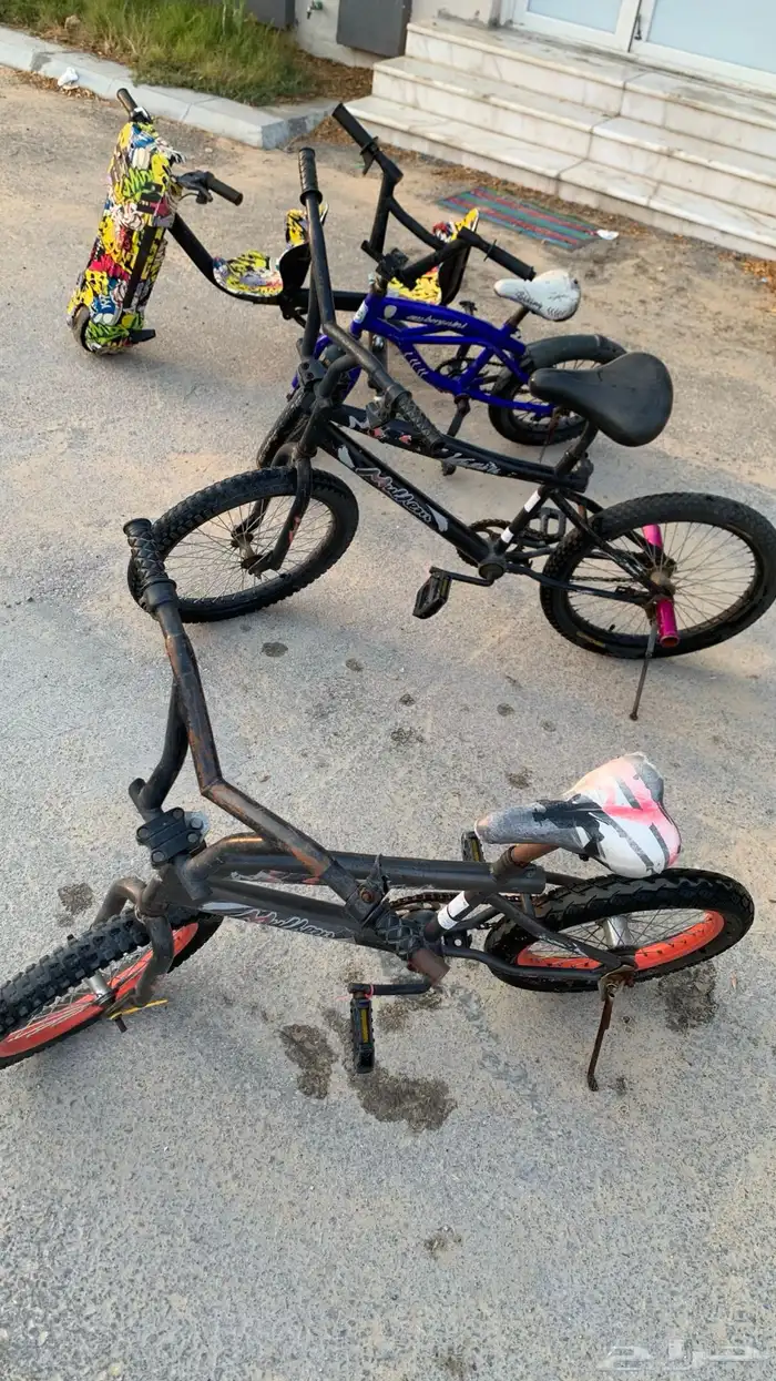 3 سياكل 1 سكوتر 0