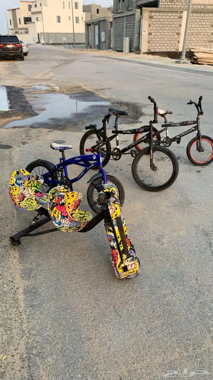 3 سياكل 1 سكوتر 3