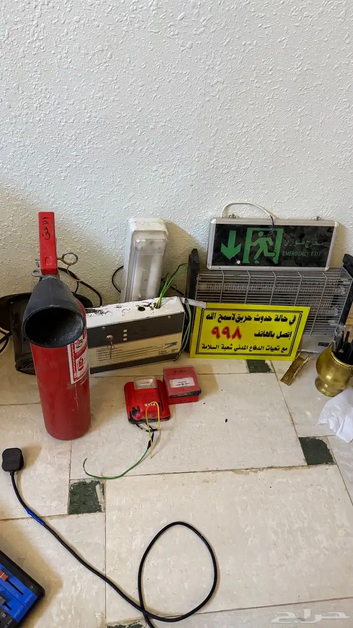 صندوق إطفاء الحريق 0