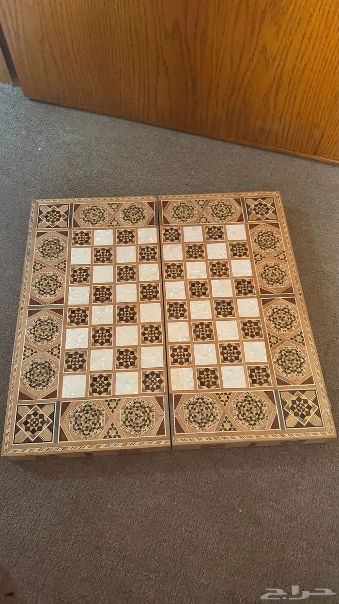 طاولة زهر و شطرنج دمشقية 6