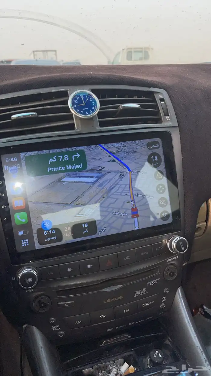 شاشة لكسز is300 is250 من2005 اللى 2013 مستخدم قليل شغال 0