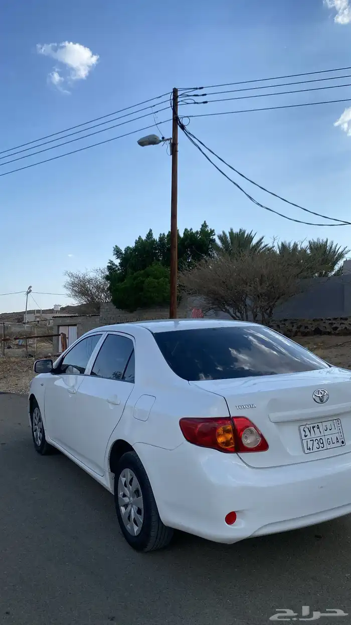 كورلا 2009. الممشى 300 وعليها 1