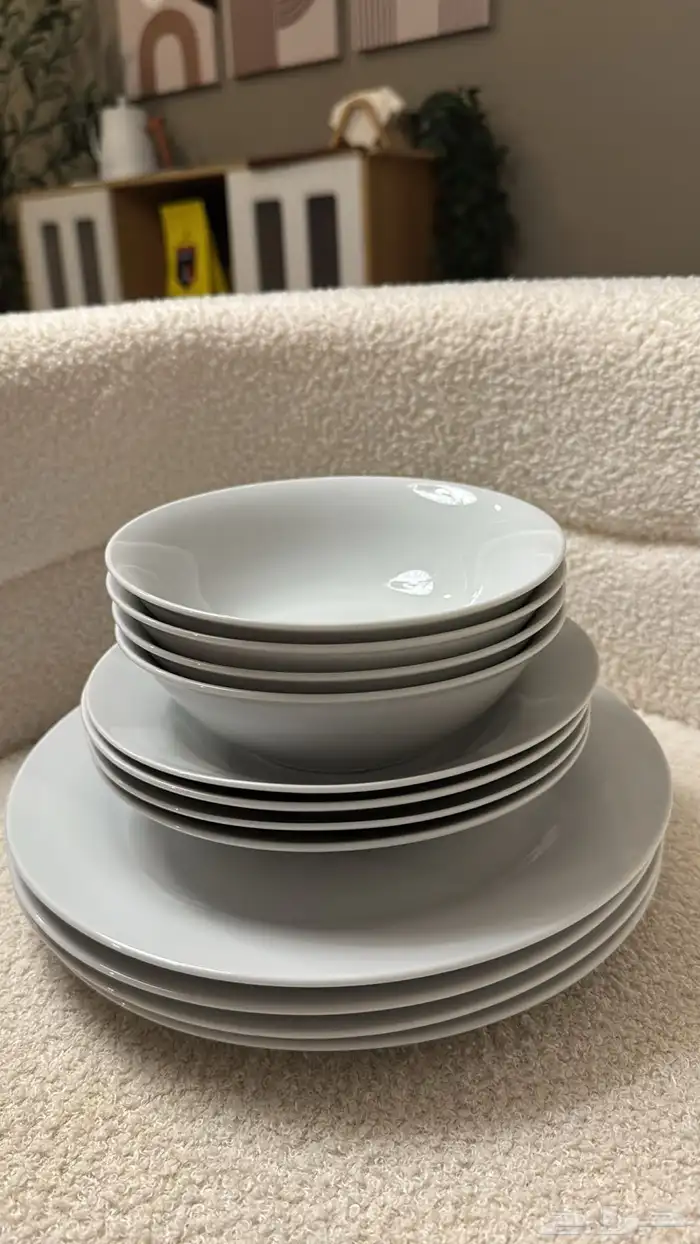 طقم مائدة فاخر من البورسلين   12 قطعة 8