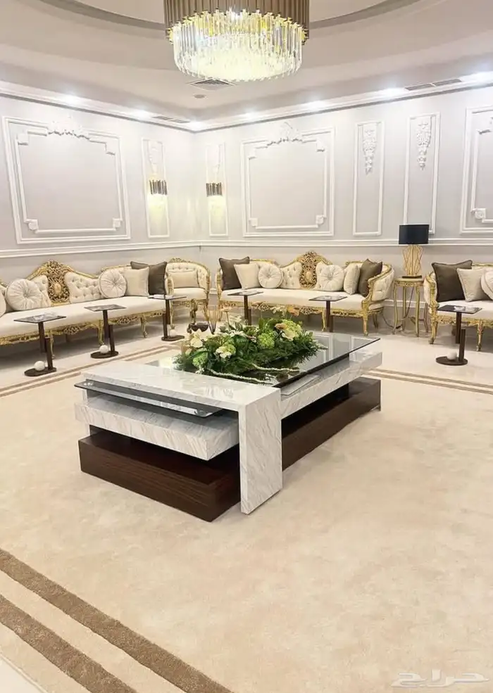 أطقم طاولات وعربيات ومداخل خصم 30 2