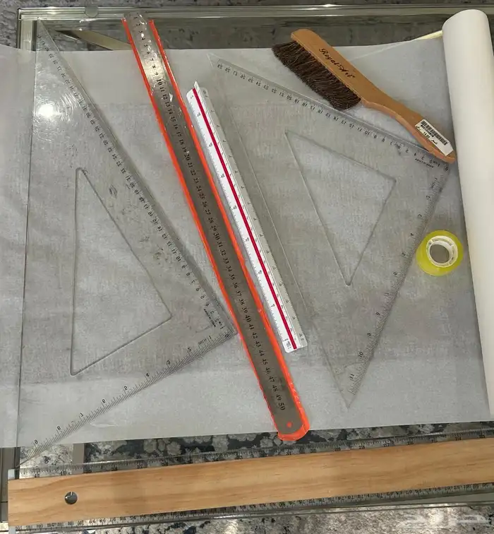 ادوات هندسه عماره وتخطيط جامعة الامام عبدالرحمن بن فيصل 0