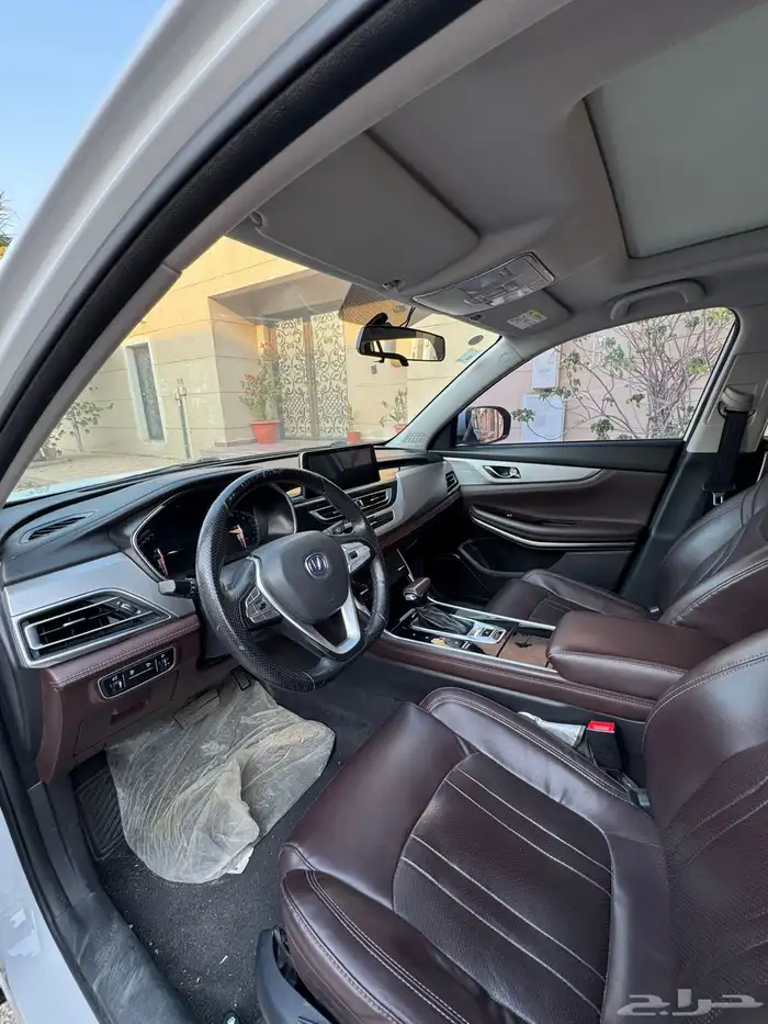شانجان CS75 نص فل 2020   أبيض   بانوراما   نظيفة) 5