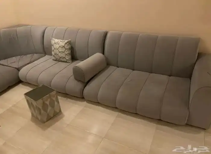 كنب ارضي رمادي 0