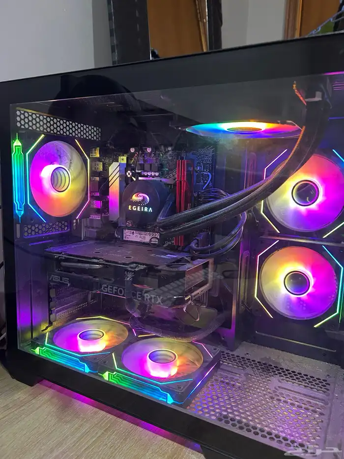 بي سي العاب gaming pc استخدام بسيط جدا  حالة الجديد 1