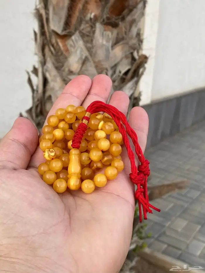 مسباح كهرمان قديم اللون منجاوي 1