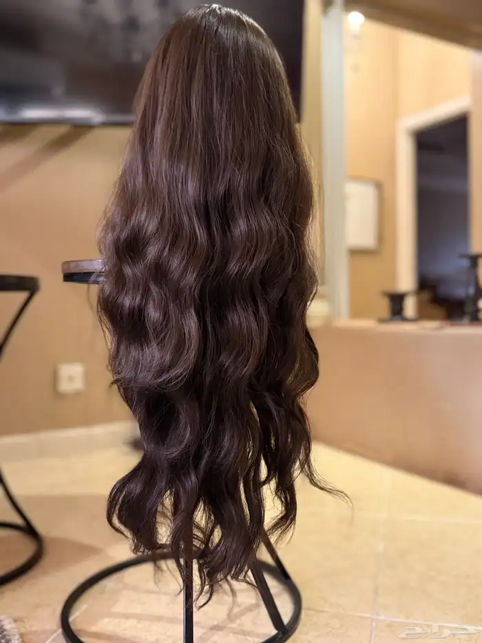 باروكة شعر طويل وكثيف مخلوط 5