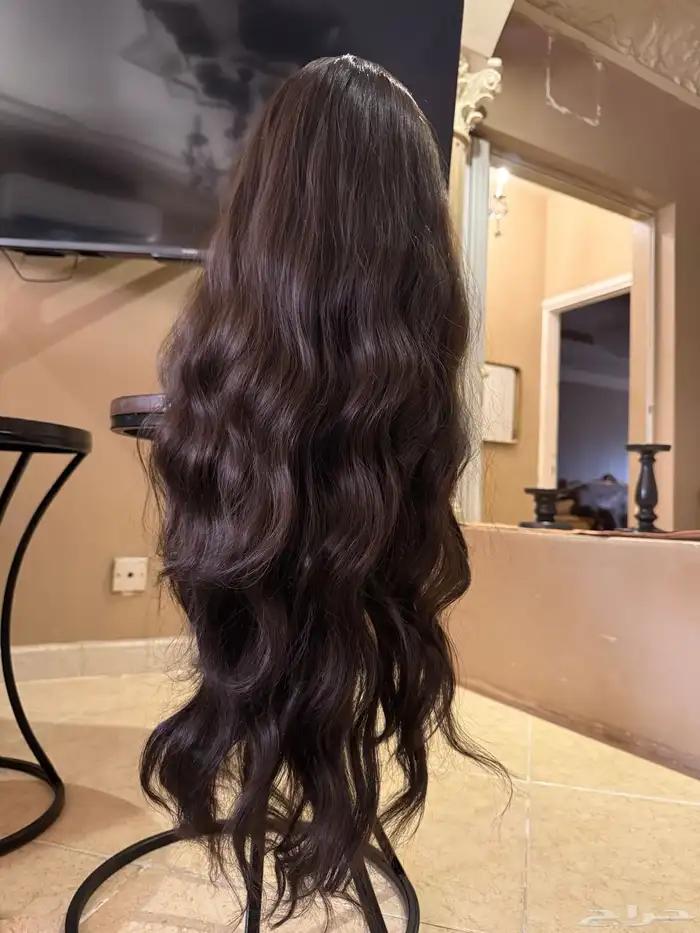 باروكة شعر طويل وكثيف مخلوط 2