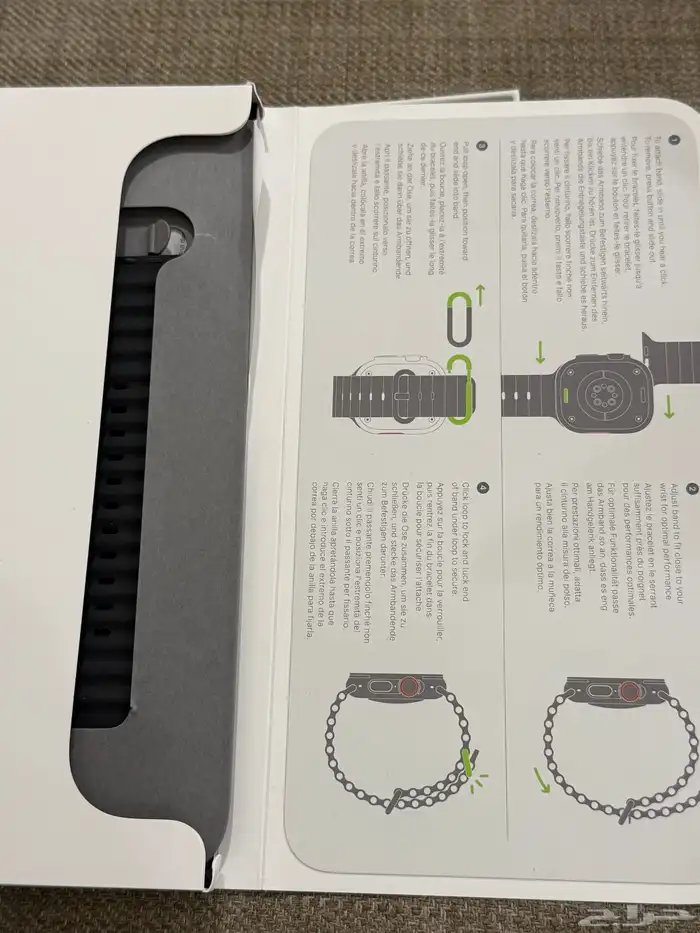 ساعة ابل الترا 2 شبه جديدة من جرير 2 Apple Watch Ultra 6