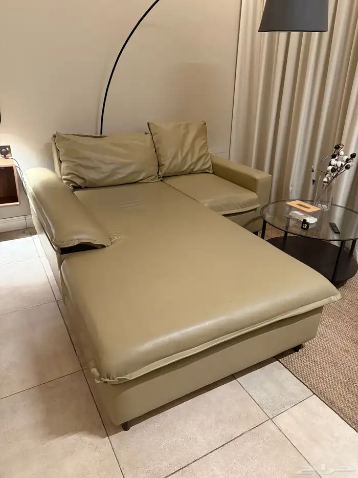 كنب جلد للبيع عاجل 1