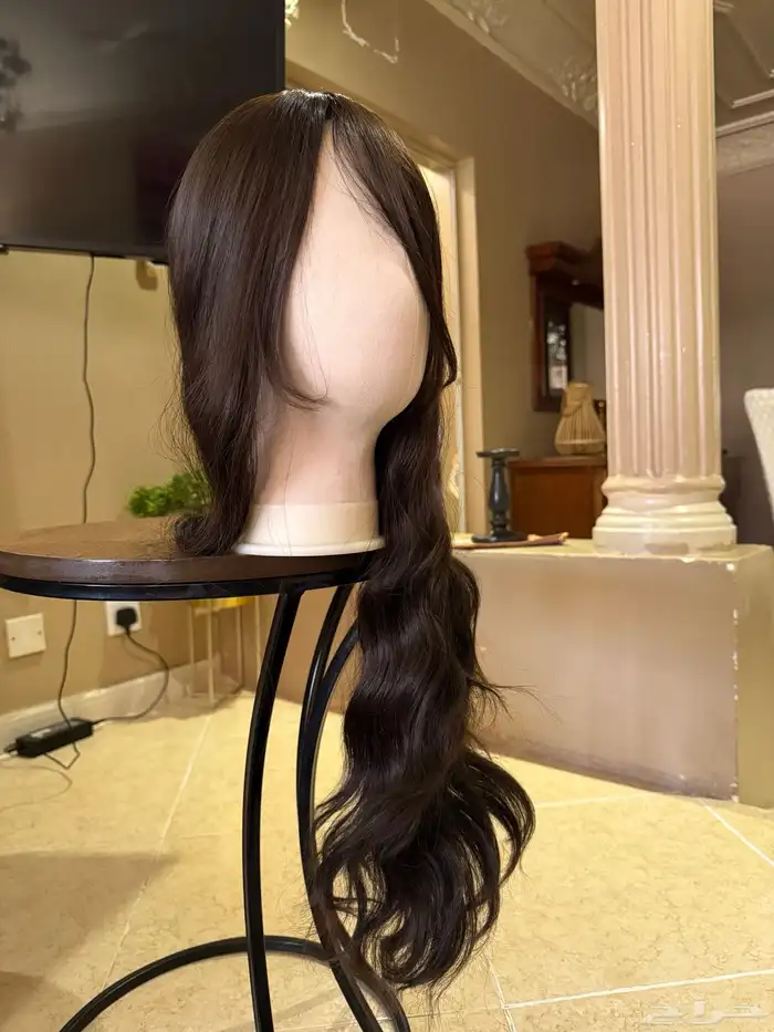 باروكة شعر طويل وكثيف مخلوط 0