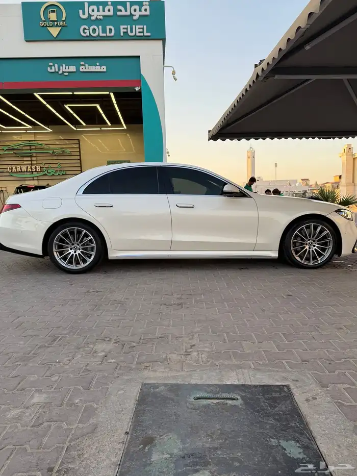 مرسيدس الجوهرة 2021 S500. شبة جديده. مخزنه. 7