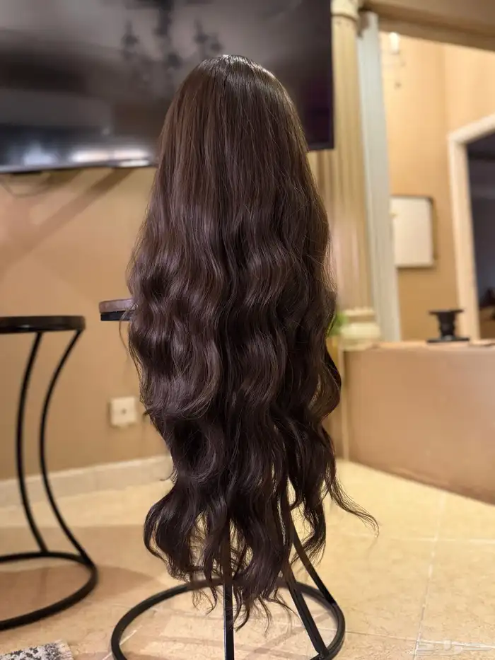 باروكة شعر طويل وكثيف مخلوط 6