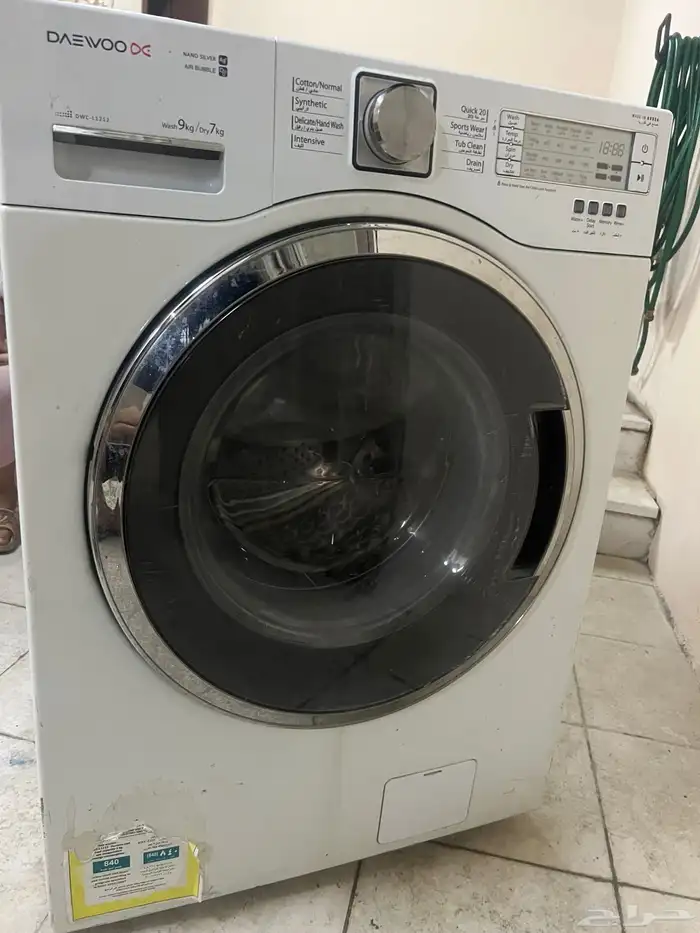 غساله دايو موديل L1212 للبيع قطع غيار 0